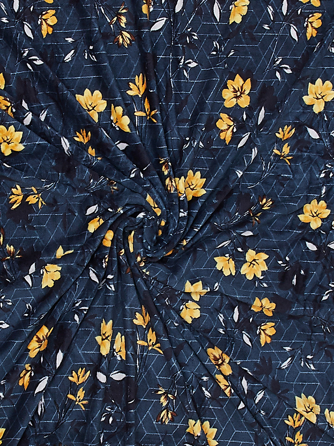 Floral Print Single Bed 210 GSM Blanket for AC Room - (Grace)