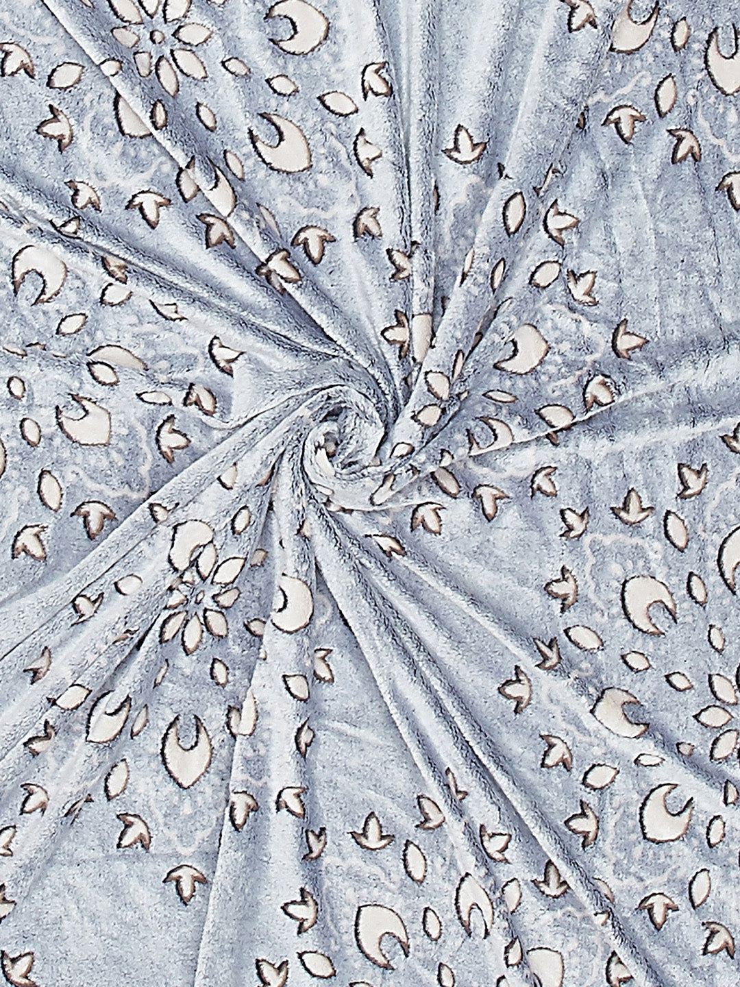 Printed Single Bed 300 GSM Blanket for AC Room - (Kaira)