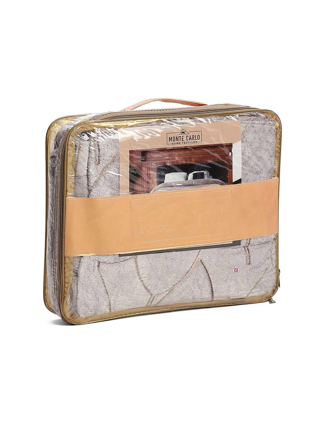 Printed Single Bed 300 GSM Blanket for AC Room - (Kaira)