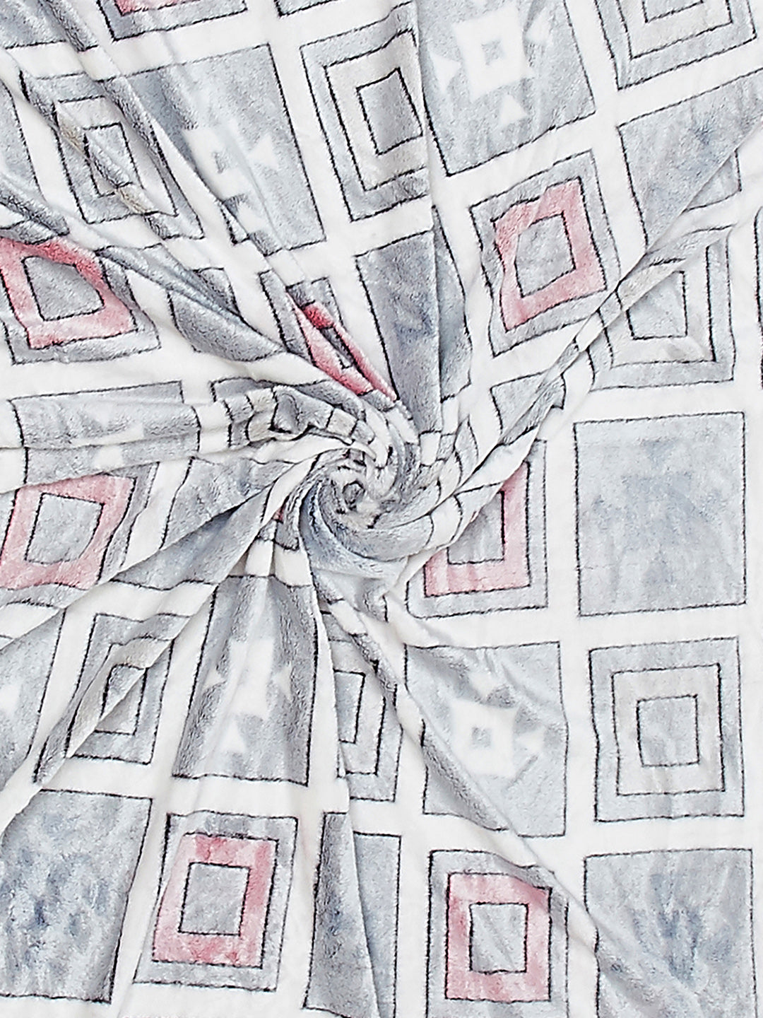 Printed Single Bed 300 GSM Blanket for AC Room - (Kaira)