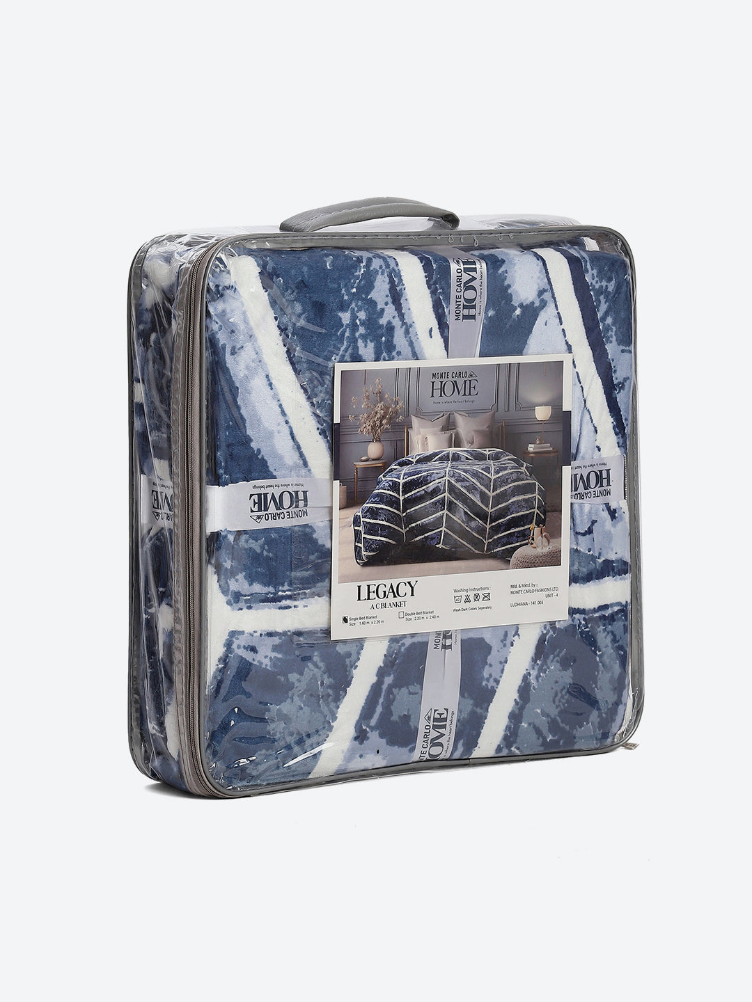 Printed Single Bed 300 GSM Blanket for AC Room - (Legacy)