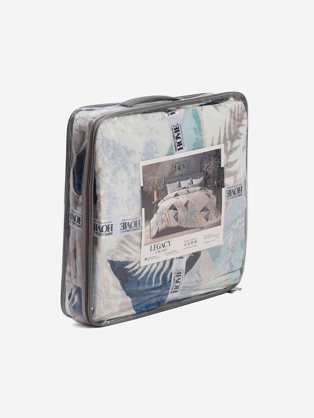 Printed Single Bed 300 GSM Blanket for AC Room - (Legacy)