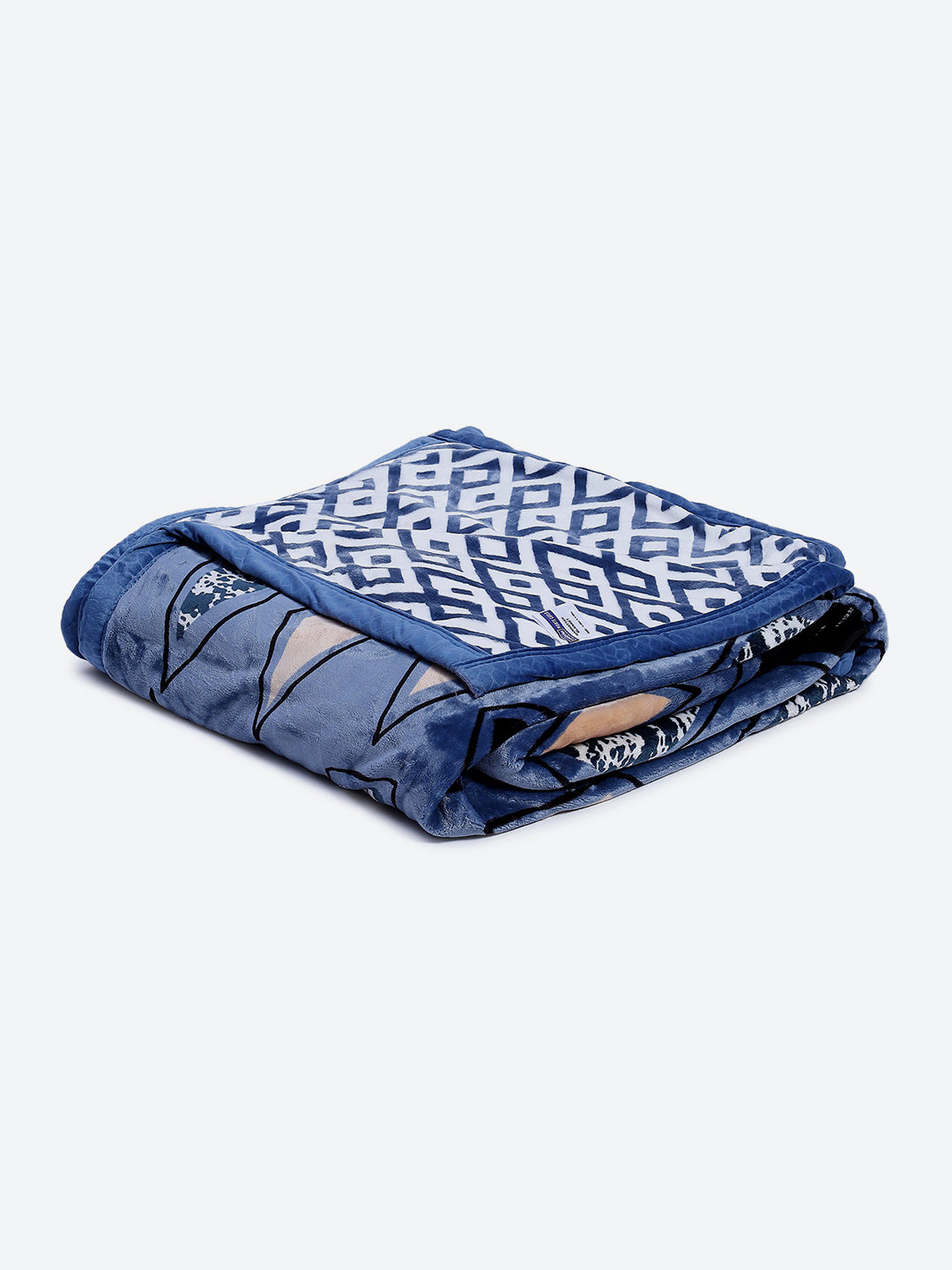 Printed Double Bed 350 GSM Blanket for AC Room - (Manhattan)