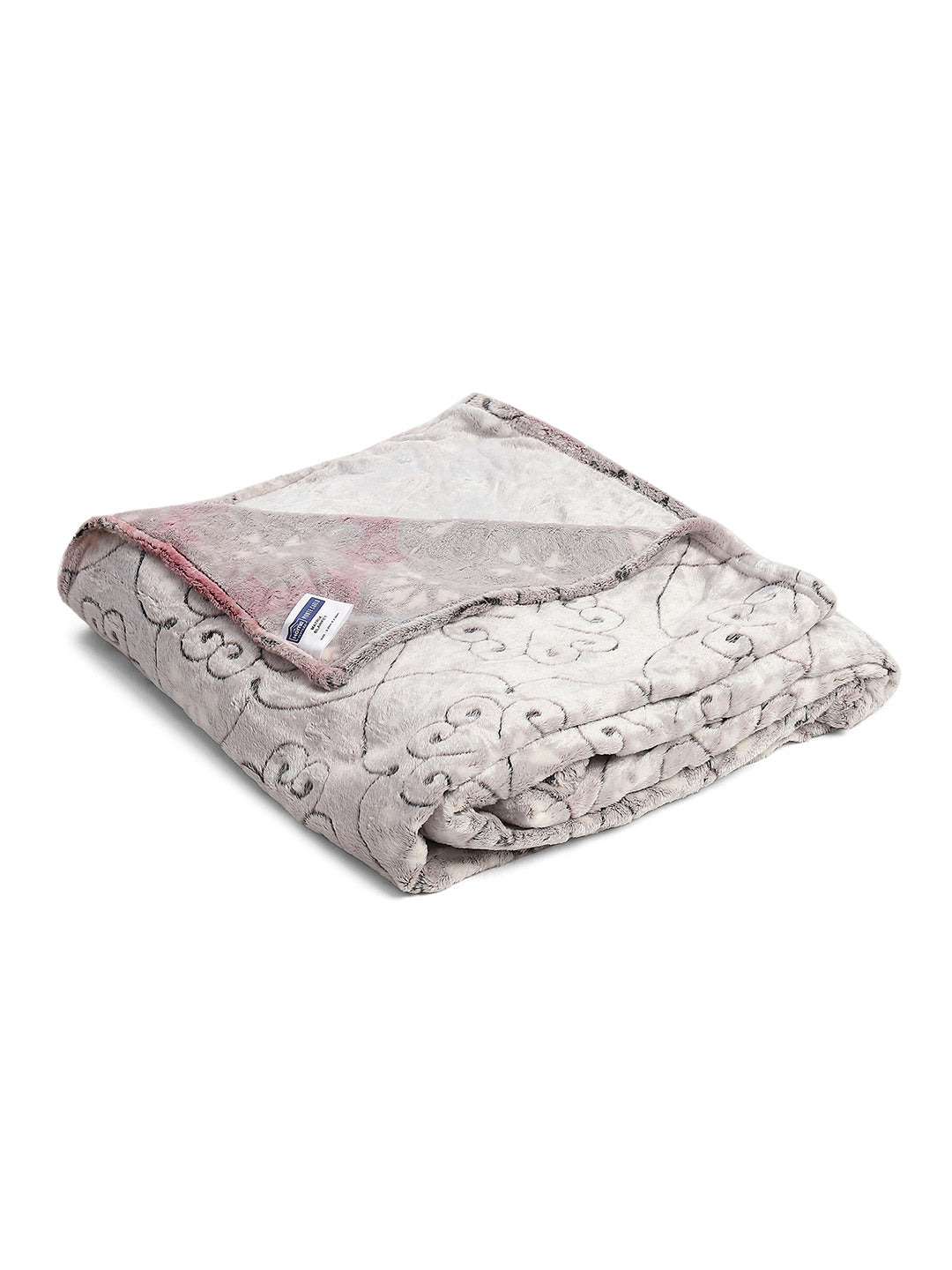 Printed Double Bed 300 GSM Blanket for AC Room - (Matrix)