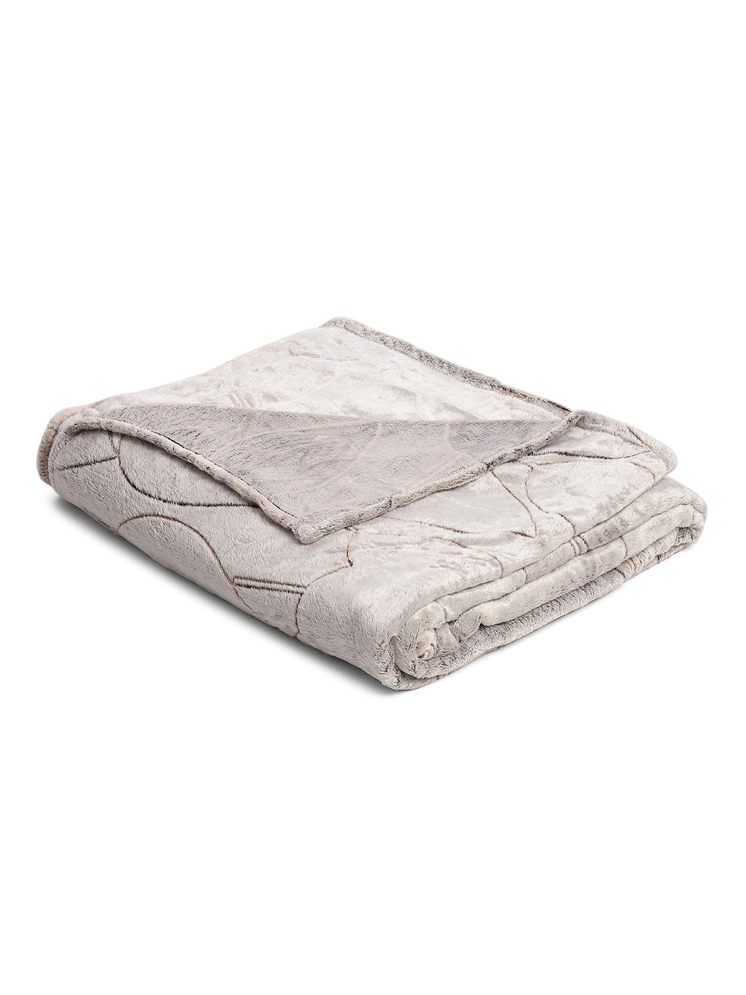 Printed Double Bed 300 GSM Blanket for AC Room - (Matrix)