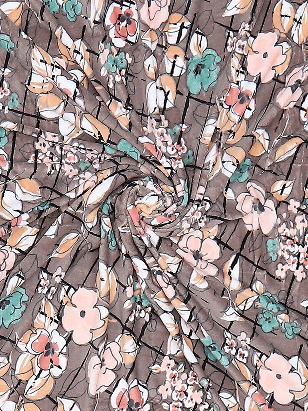 Printed Double Bed 210 GSM Blanket for AC Room - (Mellow)