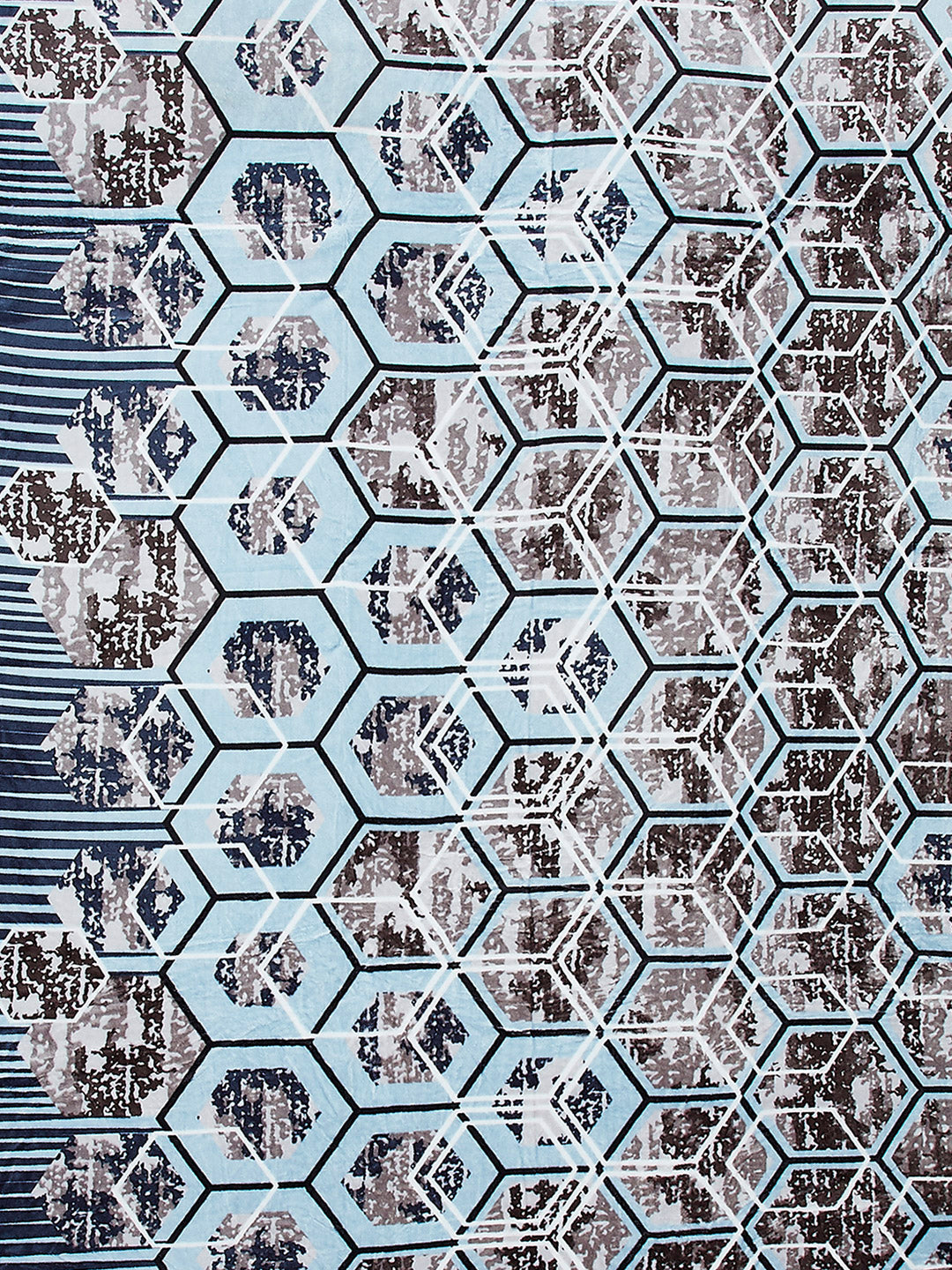 Printed Double Bed 233 GSM Blanket for AC Room - (Plushy)