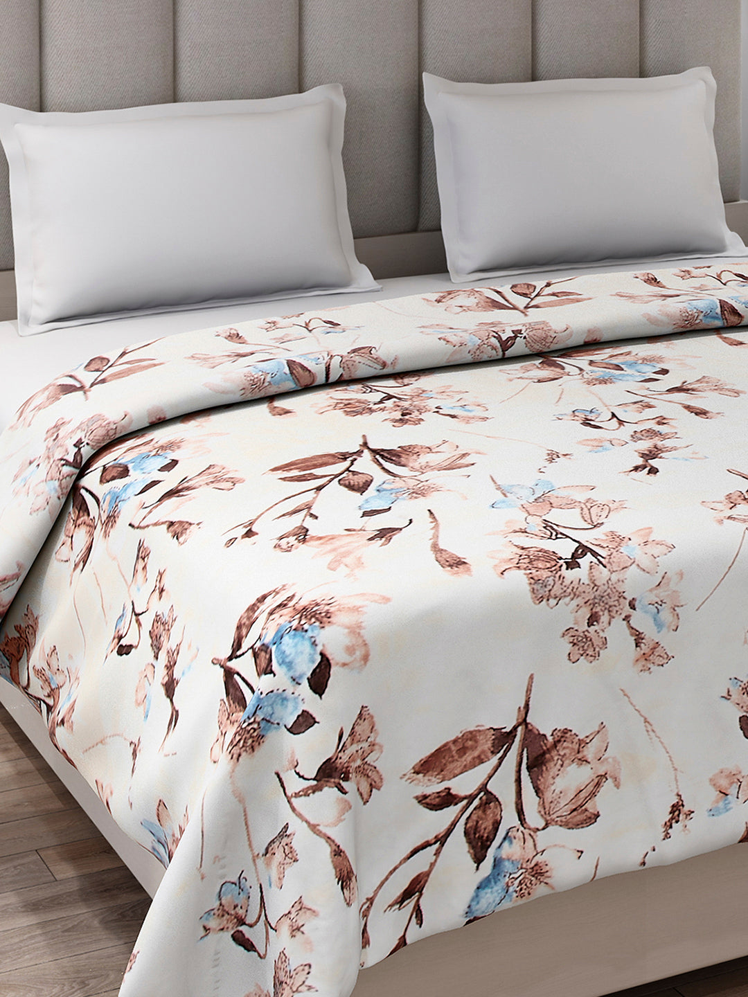 Printed Double Bed 233 GSM Blanket for AC Room - (Plushy)