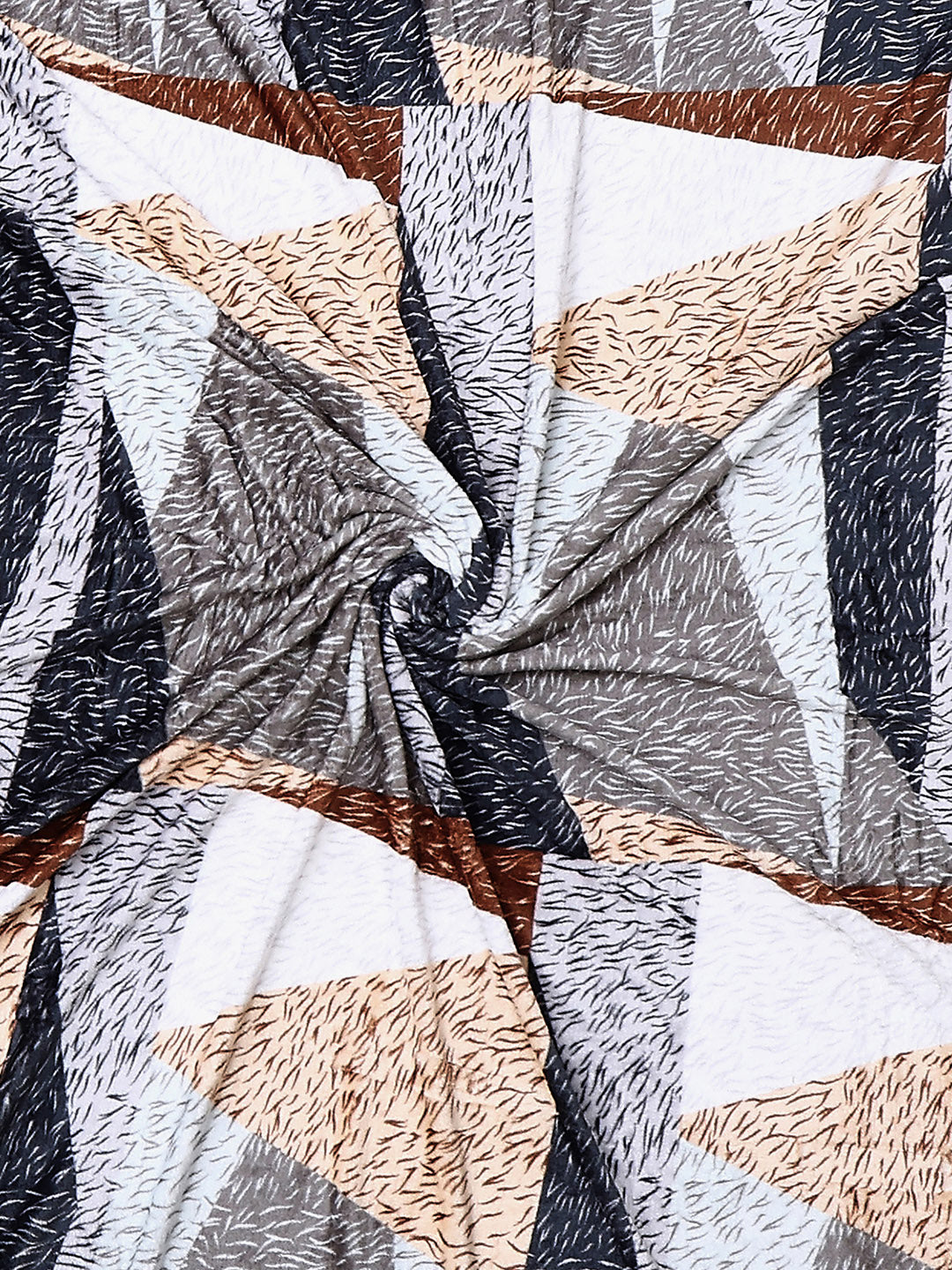 Printed Double Bed 240 GSM Blanket for AC Room - (Plushy)