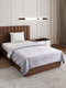 Printed Single Bed 210 GSM Blanket for AC Room - (Terra)