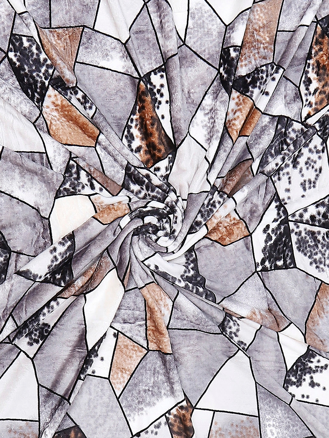 Printed Double Bed 300 GSM Blanket for AC Room - (Tulip)