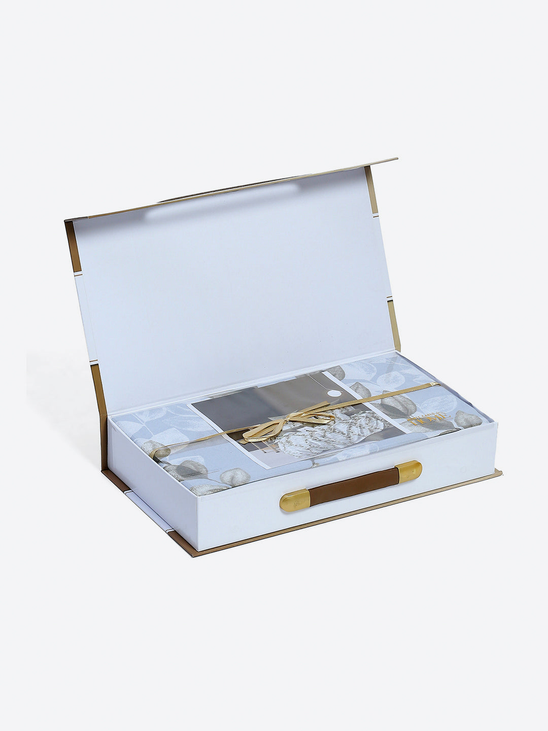 110 GSM Polyester Double Bed 1 Bedsheet with 2 Pillow Cover (Aromatica)