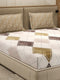 110 GSM Polyester Double Bed 1 Bedsheet with 2 Pillow Cover (Aromatica)