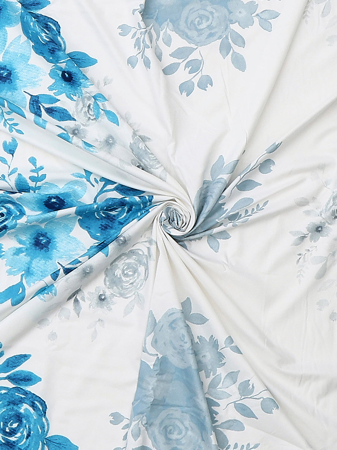 110 GSM Polyester Double Bed 1 Bedsheet with 2 Pillow Cover (Aromatica)