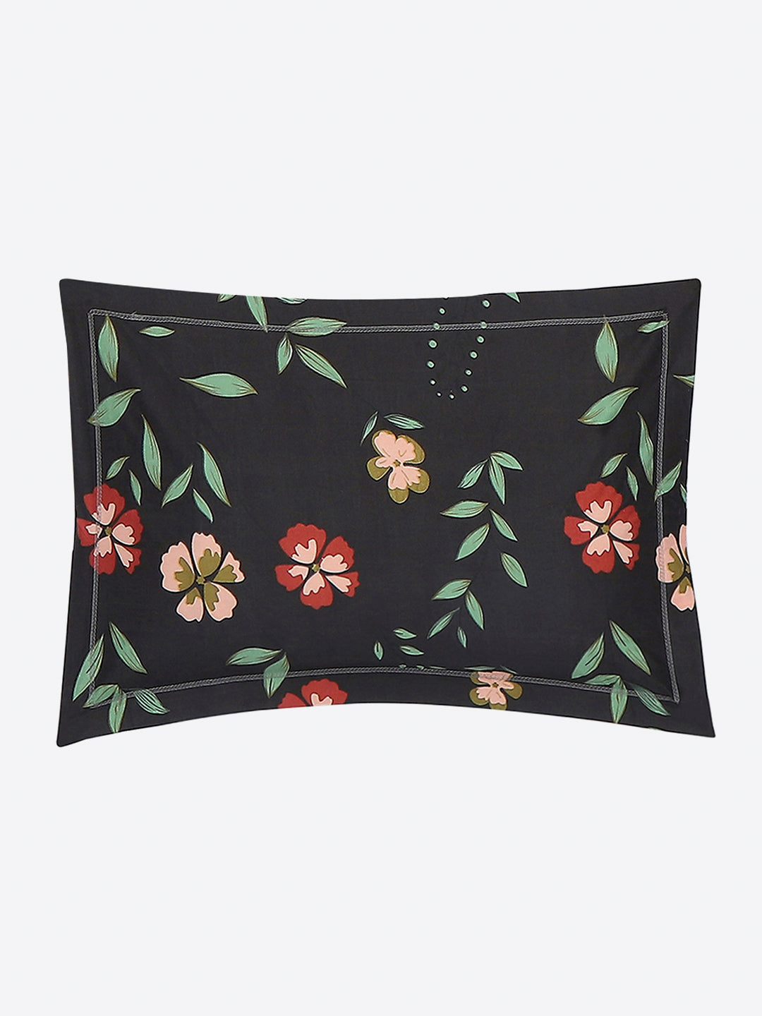 130 GSM Polyester Single Bedsheet with 1 Pillow Cover (Decoy)