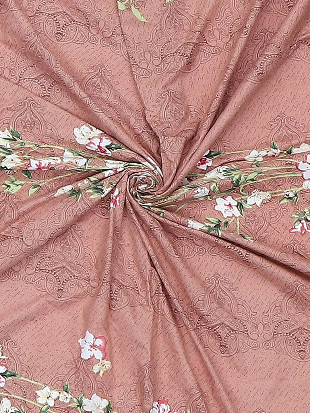 130 GSM Polyester Single Bedsheet with 1 Pillow Cover (Decoy)