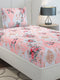 130 GSM Polyester Single Bedsheet with 1 Pillow Cover (Decoy)