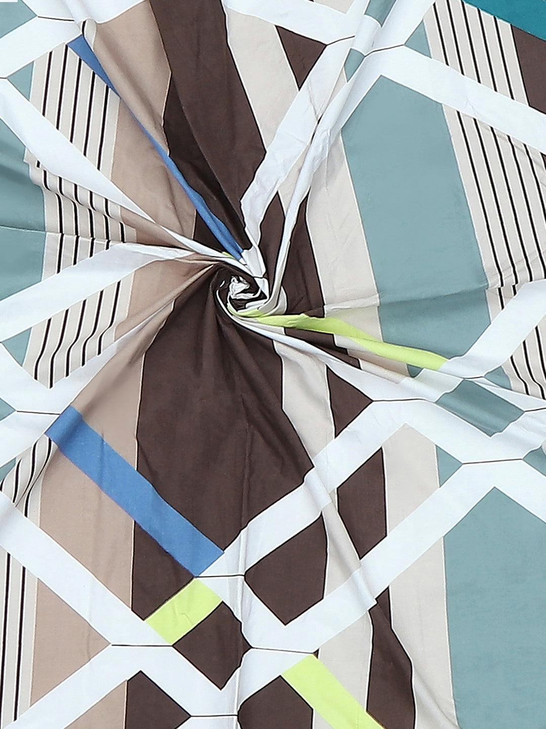 130 GSM Polyester Single Bedsheet with 1 Pillow Cover (Decoy)