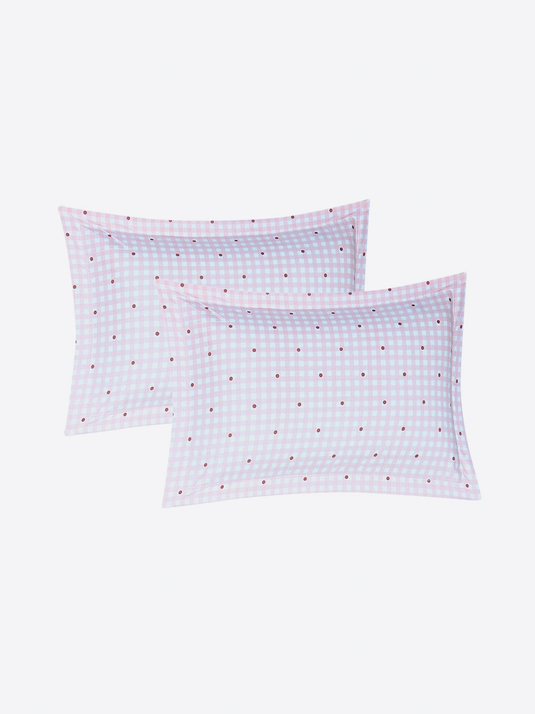 130 GSM Polyester King Size 1 Bedsheet with 2 Pillow Covers (Edmond)