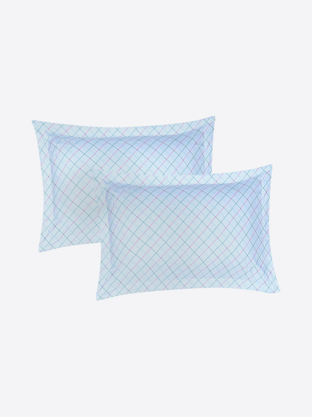 130 GSM Polyester King Size 1 Bedsheet with 2 Pillow Covers (Edmond)