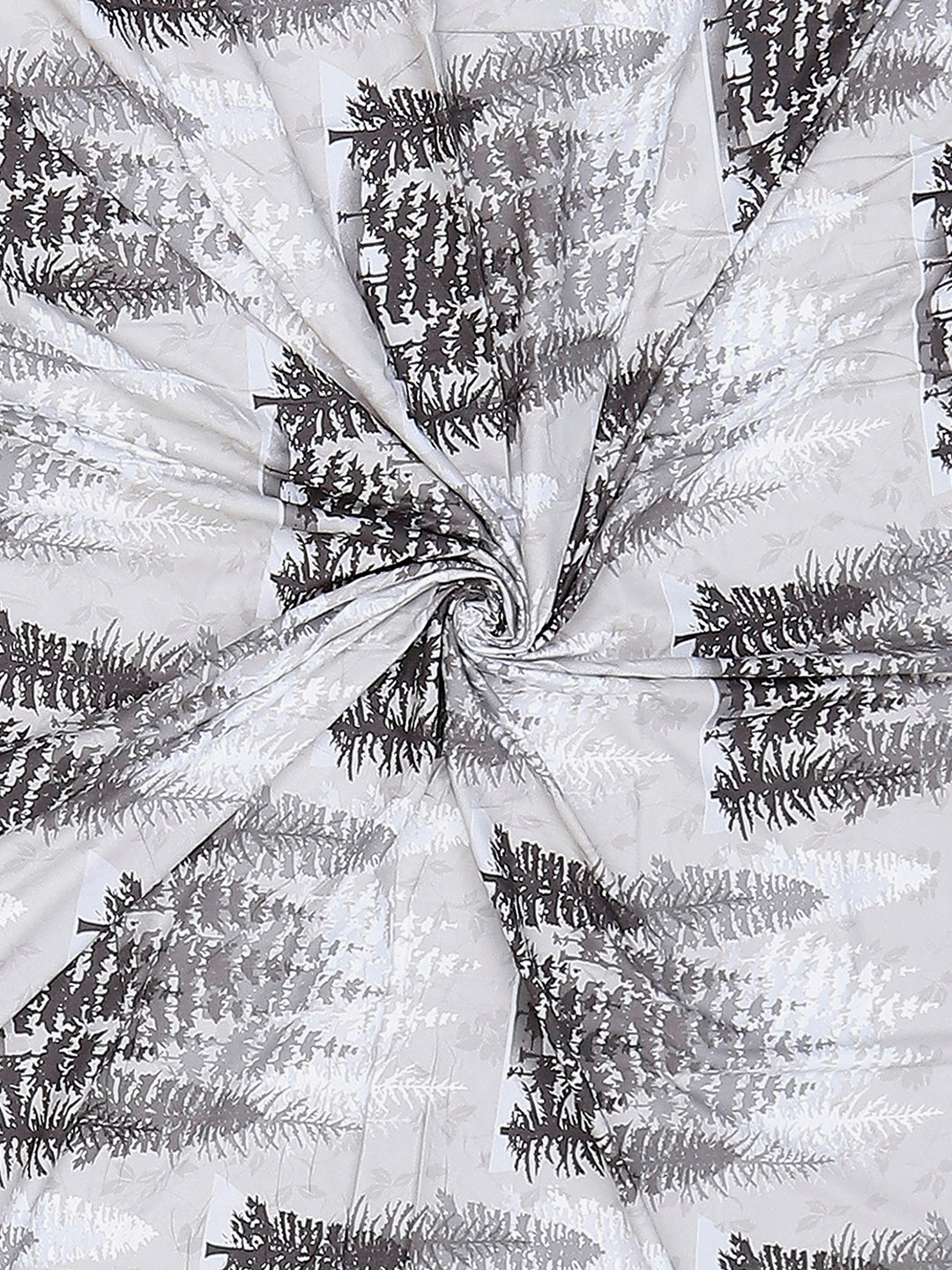 130 GSM Polyester King Size 1 Bedsheet with 2 Pillow Covers (Edmond)