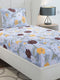 104 TC Cotton Single Bedsheet with 1 Pillow Cover (Elegance)