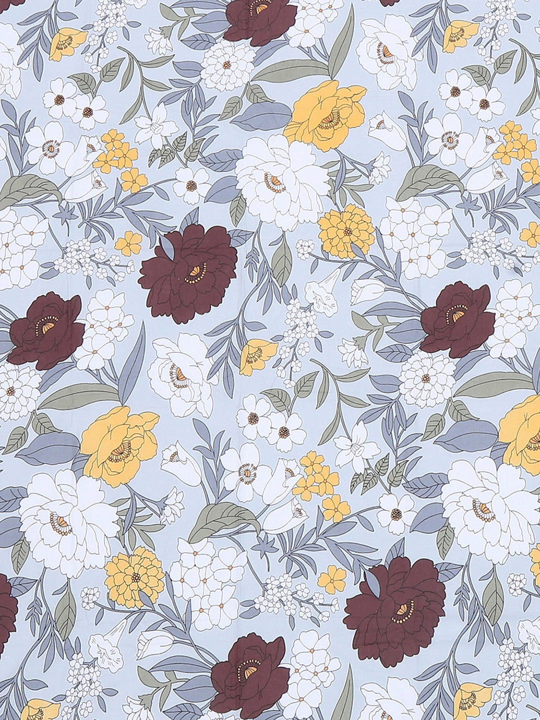 104 TC Cotton Single Bedsheet with 1 Pillow Cover (Elegance)