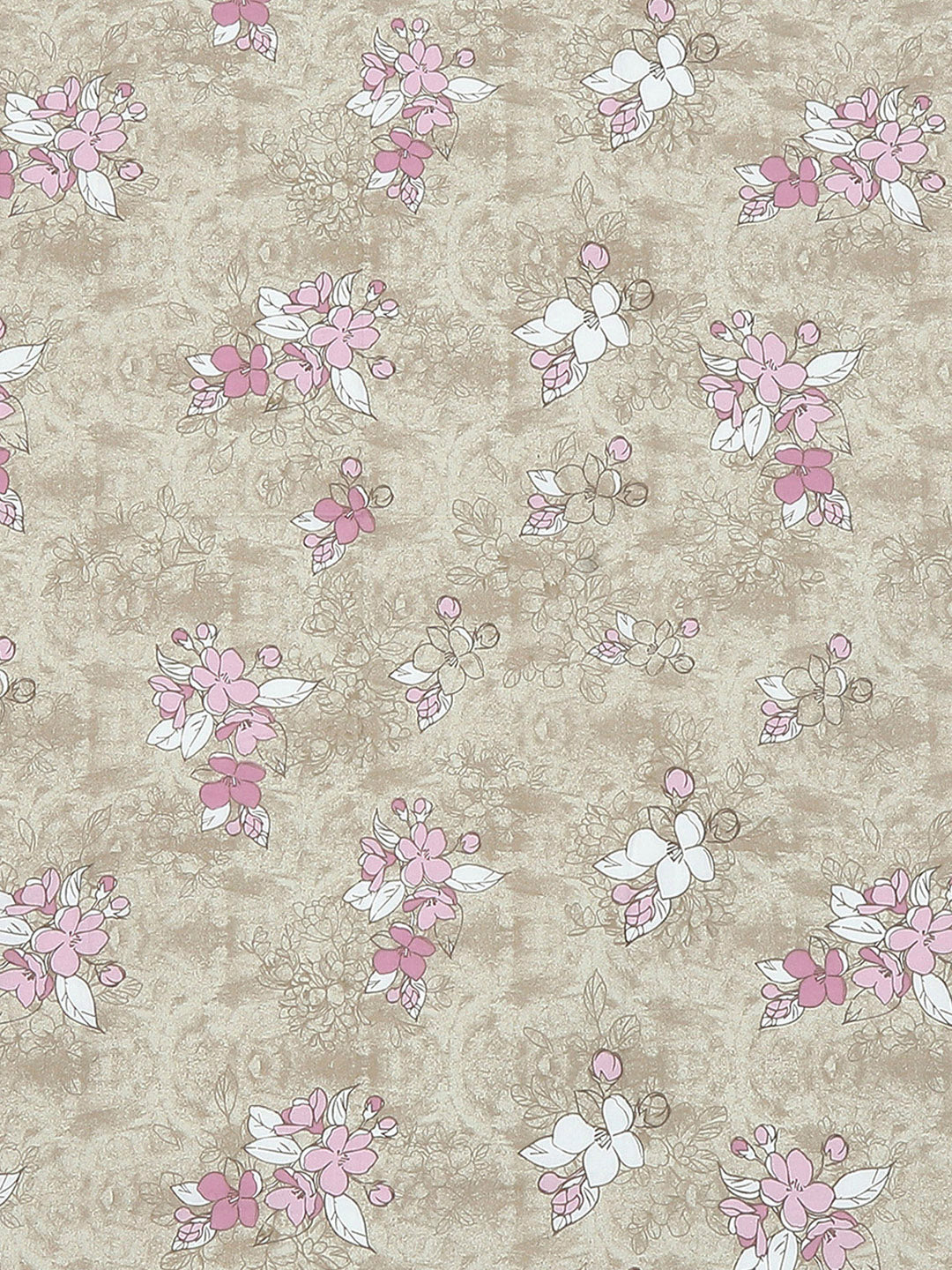 104 TC Cotton Single Bedsheet with 1 Pillow Cover (Elegance)