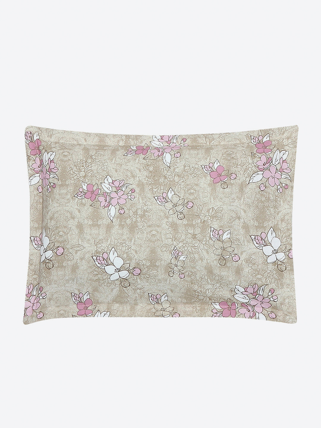 104 TC Cotton Single Bedsheet with 1 Pillow Cover (Elegance)