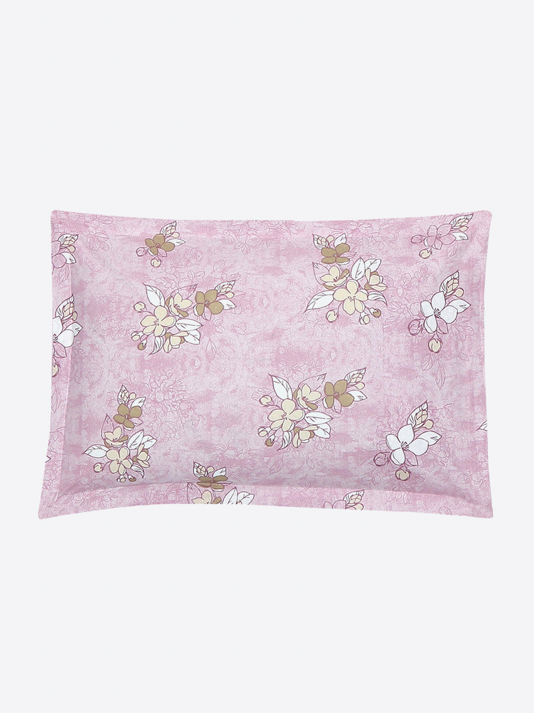 104 TC Cotton Single Bedsheet with 1 Pillow Cover (Elegance)