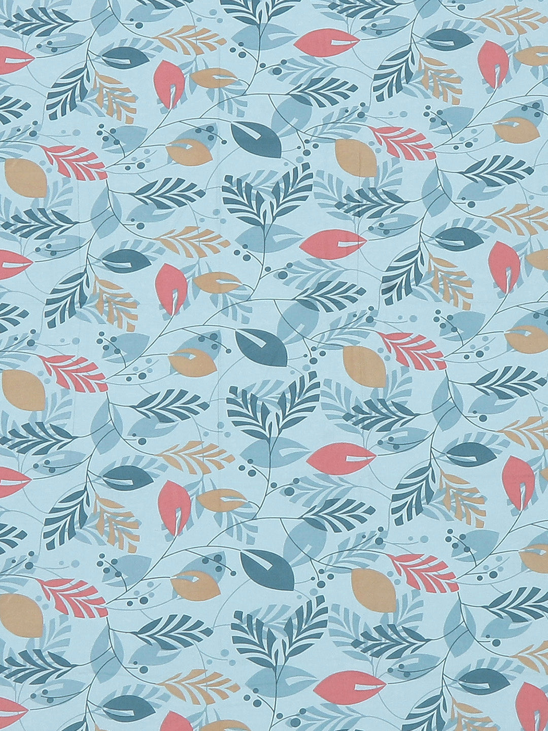 104 TC Cotton Single Bedsheet with 1 Pillow Cover (Elegance)