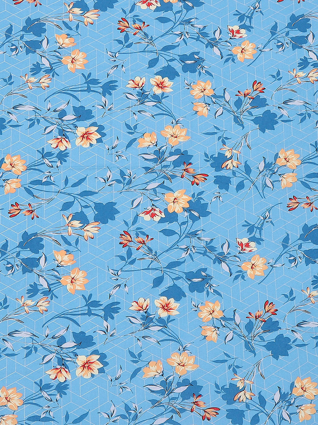 104 TC Cotton Single Bedsheet with 1 Pillow Cover (Elegance)