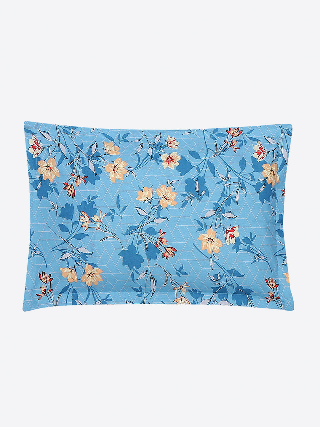 104 TC Cotton Single Bedsheet with 1 Pillow Cover (Elegance)