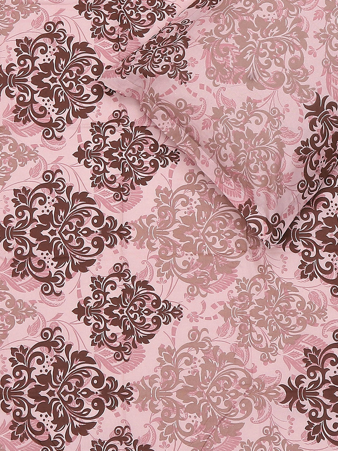 104 TC Cotton Single Bedsheet with 1 Pillow Cover (Elegance)