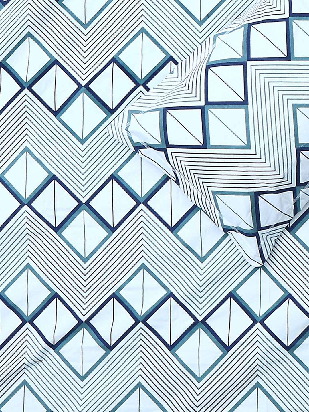 130 GSM Polyester Double Bed 1 Bedsheet with 2 Pillow Covers (Fashnik)