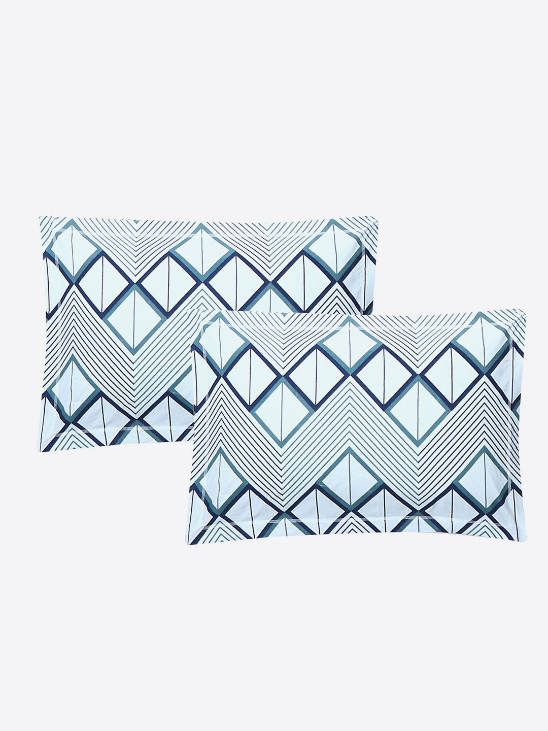 130 GSM Polyester Double Bed 1 Bedsheet with 2 Pillow Covers (Fashnik)