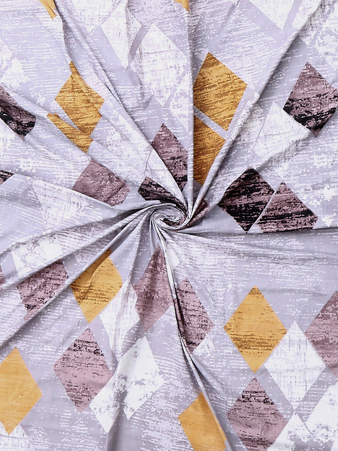 130 GSM Polyester Double Bed 1 Bedsheet with 2 Pillow Covers (Fashnik)