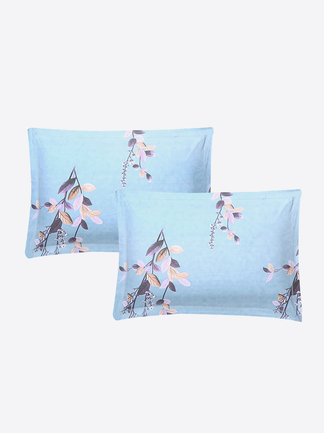 130 GSM Polyester Double Bed 1 Bedsheet with 2 Pillow Covers (Fashnik)