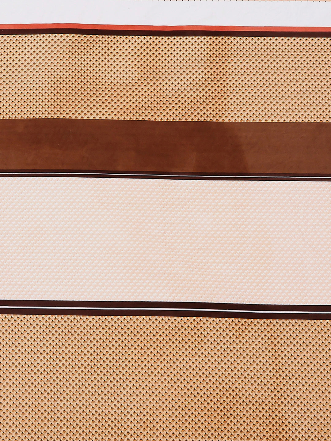 130 GSM Polyester Double Bed 1 Bedsheet with 2 Pillow Covers (Fashnik)