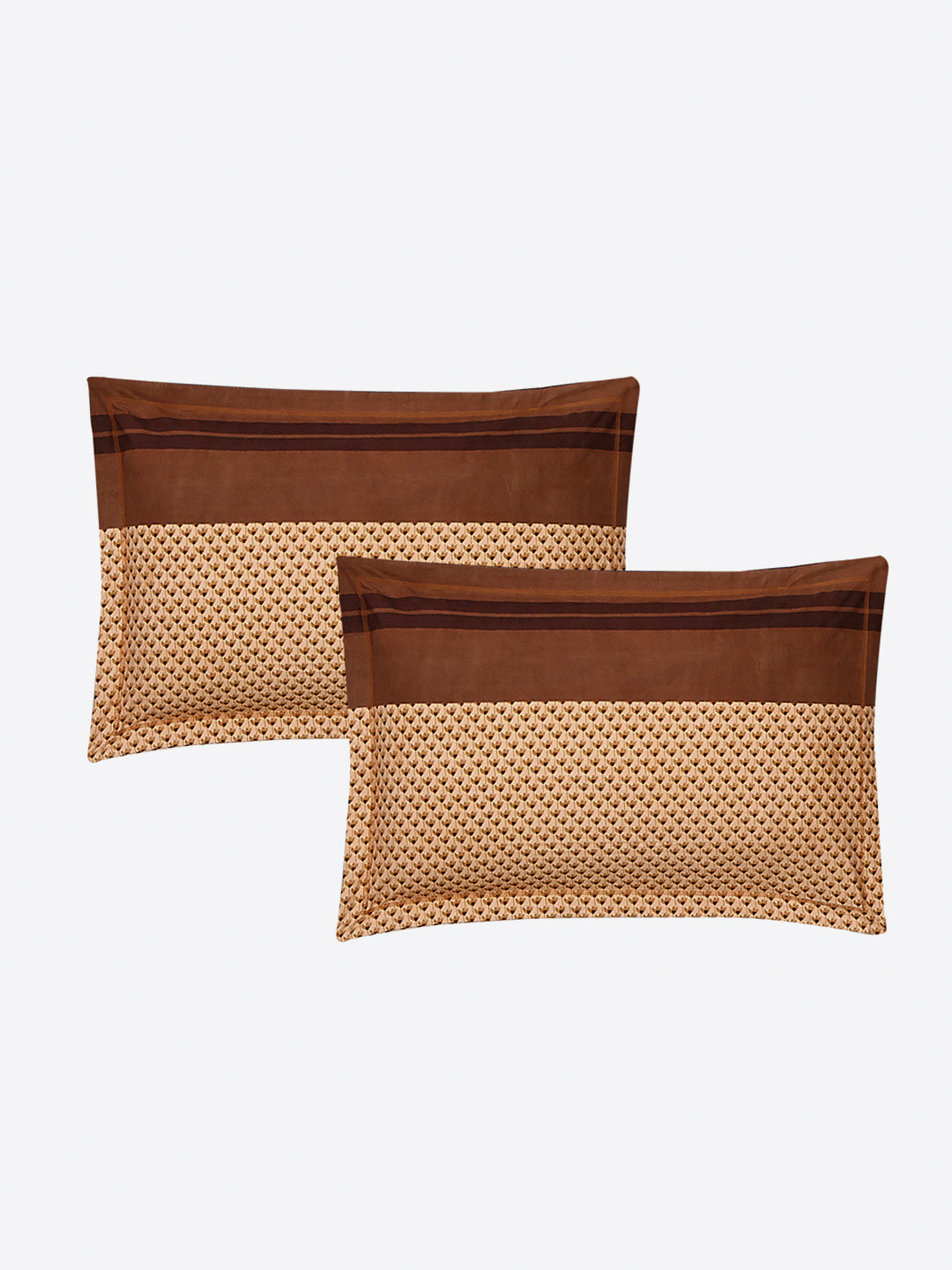 130 GSM Polyester Double Bed 1 Bedsheet with 2 Pillow Covers (Fashnik)