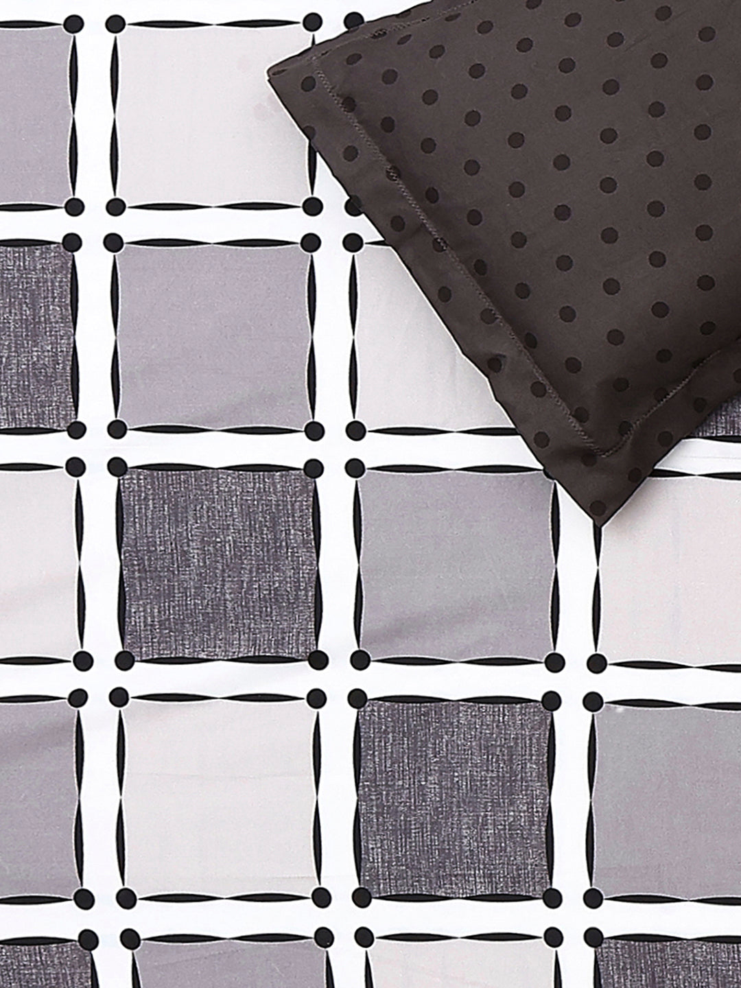 130 GSM Polyester Double Bed 1 Bedsheet with 2 Pillow Covers (Immortal)