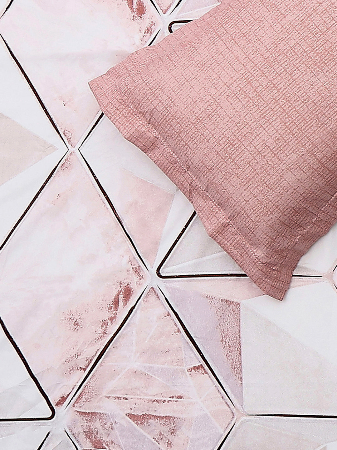 130 GSM Polyester Double Bed 1 Bedsheet with 2 Pillow Covers (Immortal)