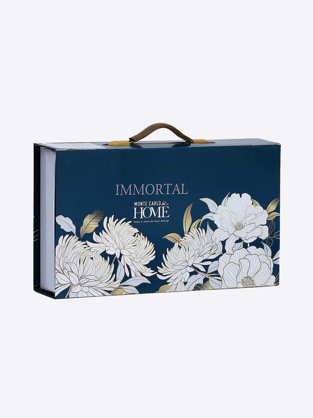 130 GSM Polyester Double Bed 1 Bedsheet with 2 Pillow Covers (Immortal)