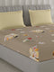 130 GSM Polyester Double Bed 1 Bedsheet with 2 Pillow Covers (Immortal)