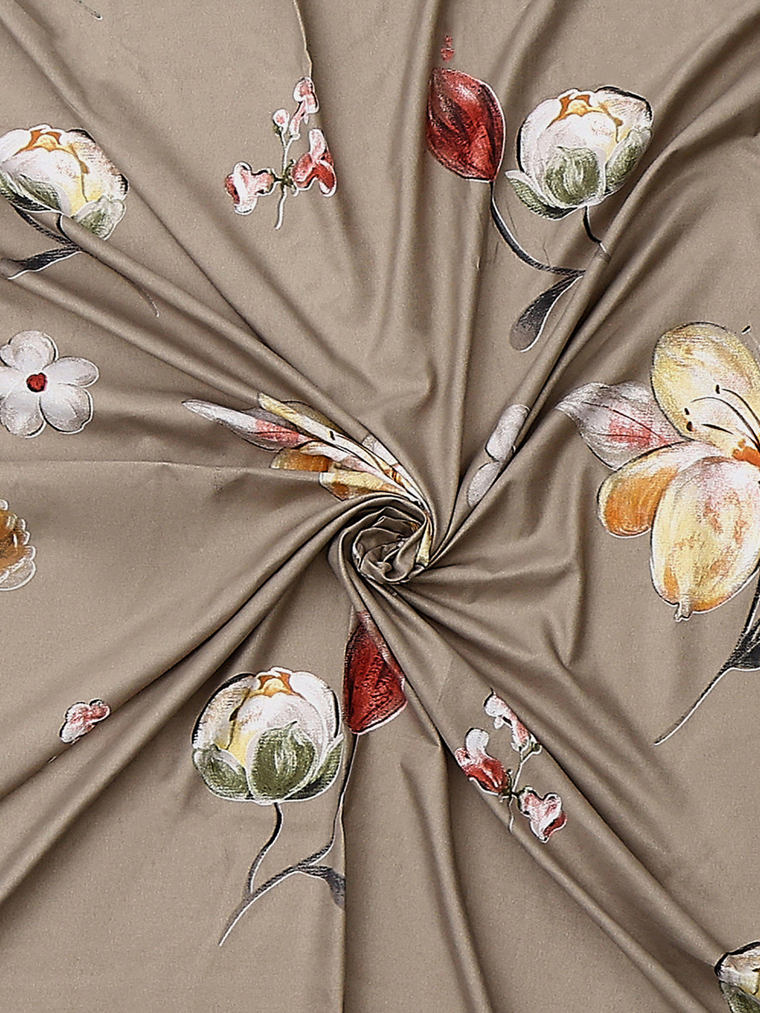 130 GSM Polyester Double Bed 1 Bedsheet with 2 Pillow Covers (Immortal)