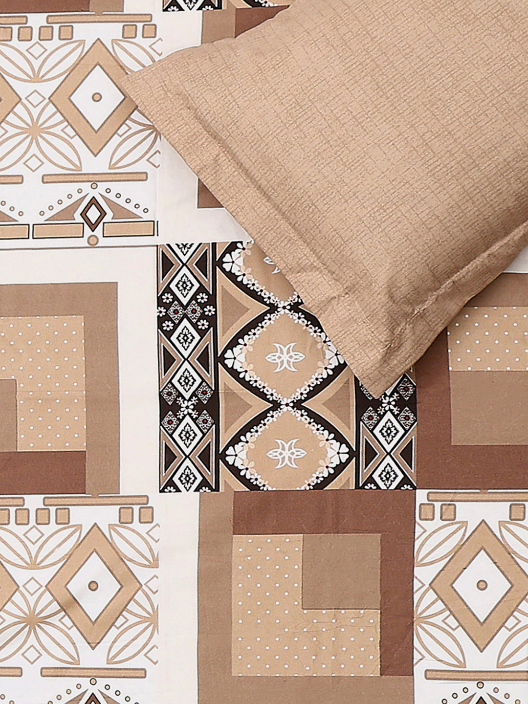 130 GSM Polyester Double Bed 1 Bedsheet with 2 Pillow Covers (Immortal)