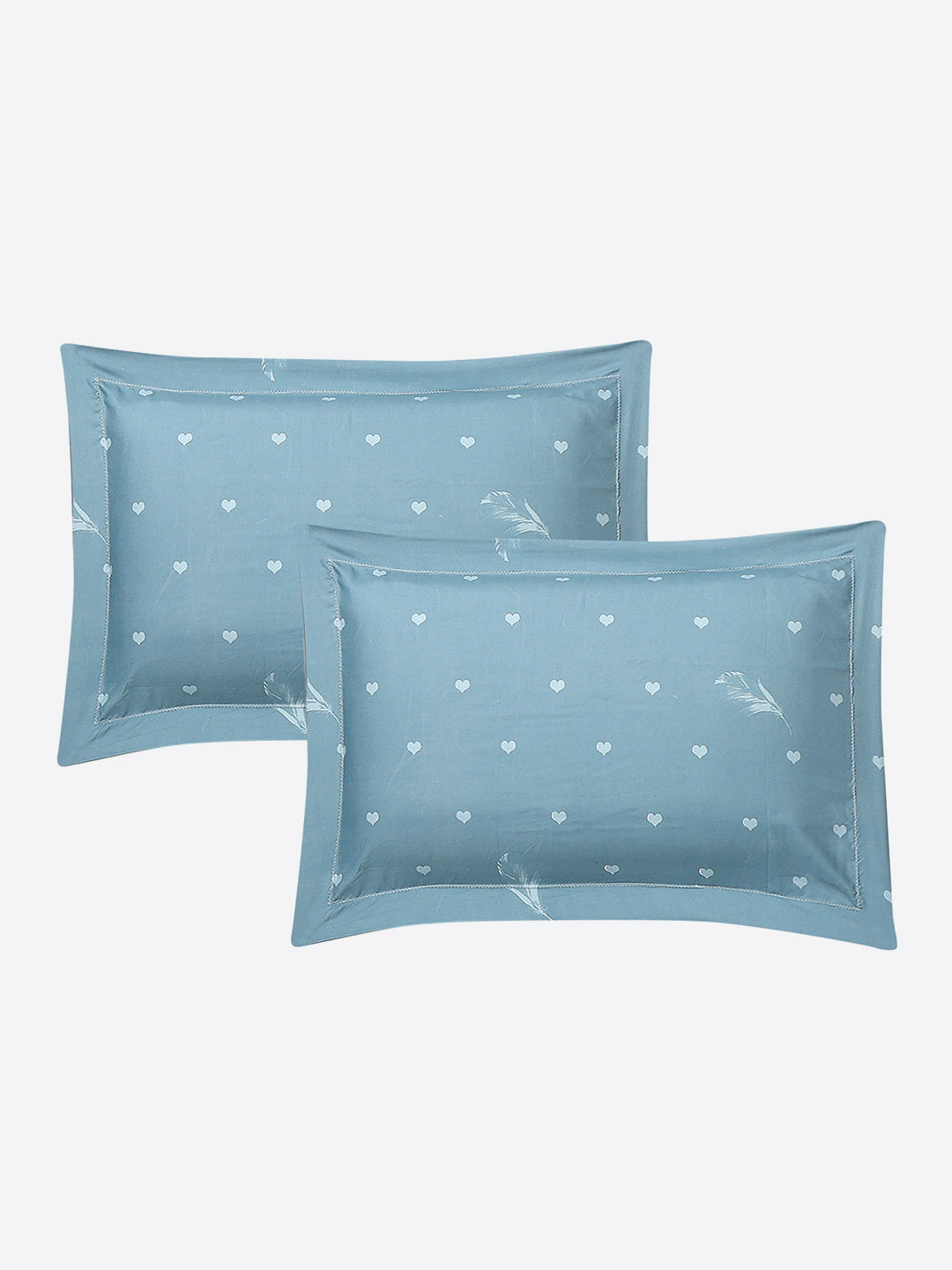 130 GSM Polyester Double Bed 1 Bedsheet with 2 Pillow Covers (Immortal)