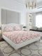 120 GSM Polyester Queen Size 1 Bedsheet with 2 Pillow Covers (Occasion)