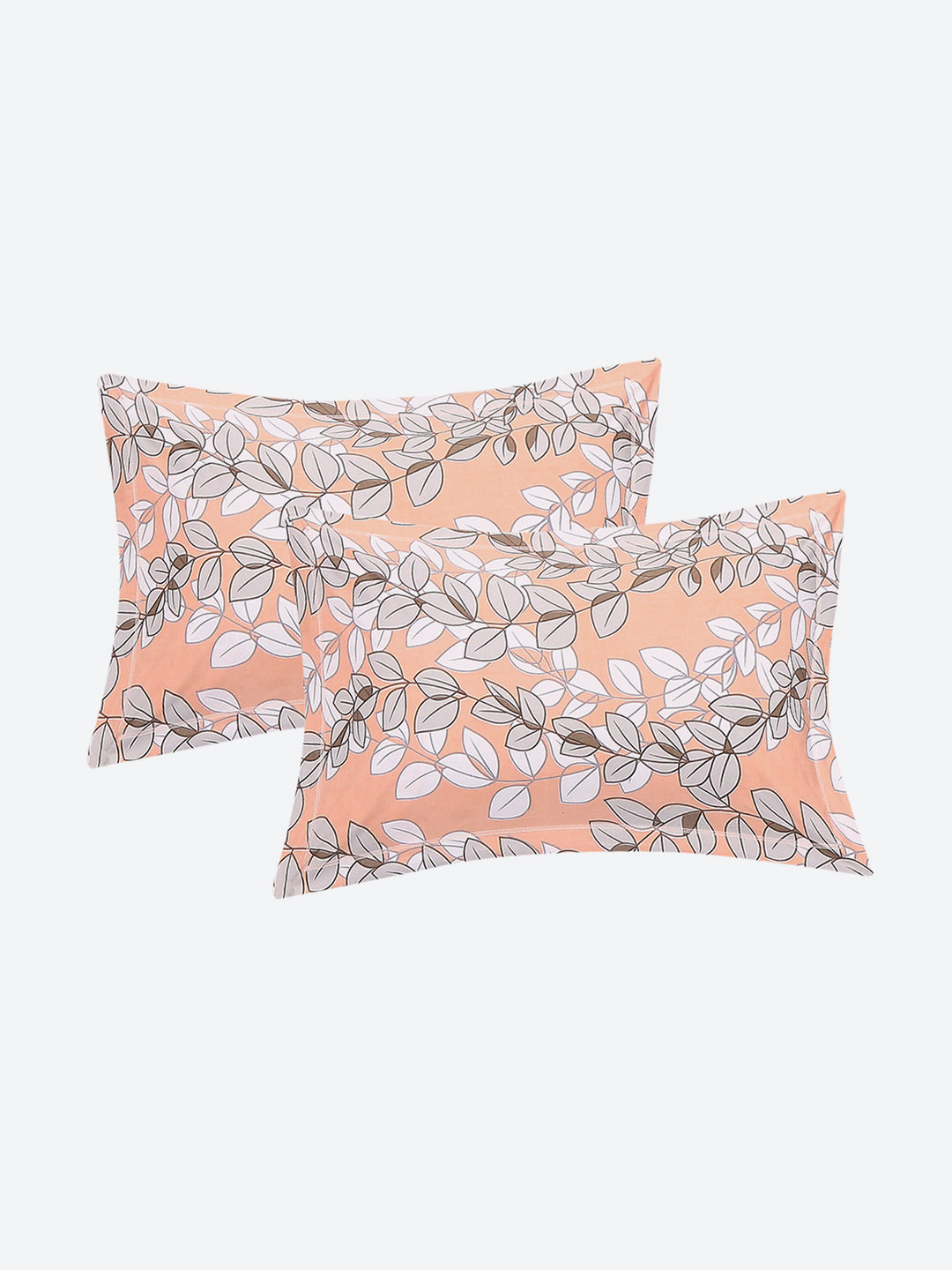 120 GSM Polyester Queen Size 1 Bedsheet with 2 Pillow Covers (Occasion)
