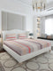 120 GSM Polyester Queen Size 1 Bedsheet with 2 Pillow Covers (Occasion)